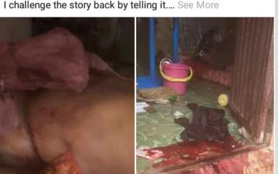 Graphic: “Her intestines spilled out from the hole in her belly”- Nigerian man shares heartbreaking story of woman stabbed to death by her husband