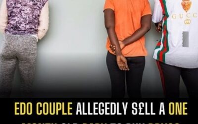 Couple Sell Baby To Buy Drugs