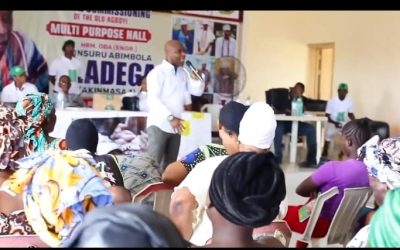 Paul Akinyemi Headlined The 2023 Fight Domestic Violence Against Women, At Agboyin Kingdom In ketu Lagos Nigeria [video]