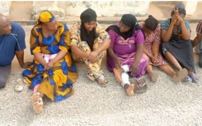 Nasarawa police suspected 12 Child Traffickers