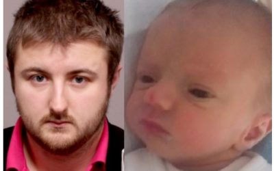 Father who murdered his 4-week-old son by crushing his ribs and breaking his neck and joints is sentenced to life imprisonment