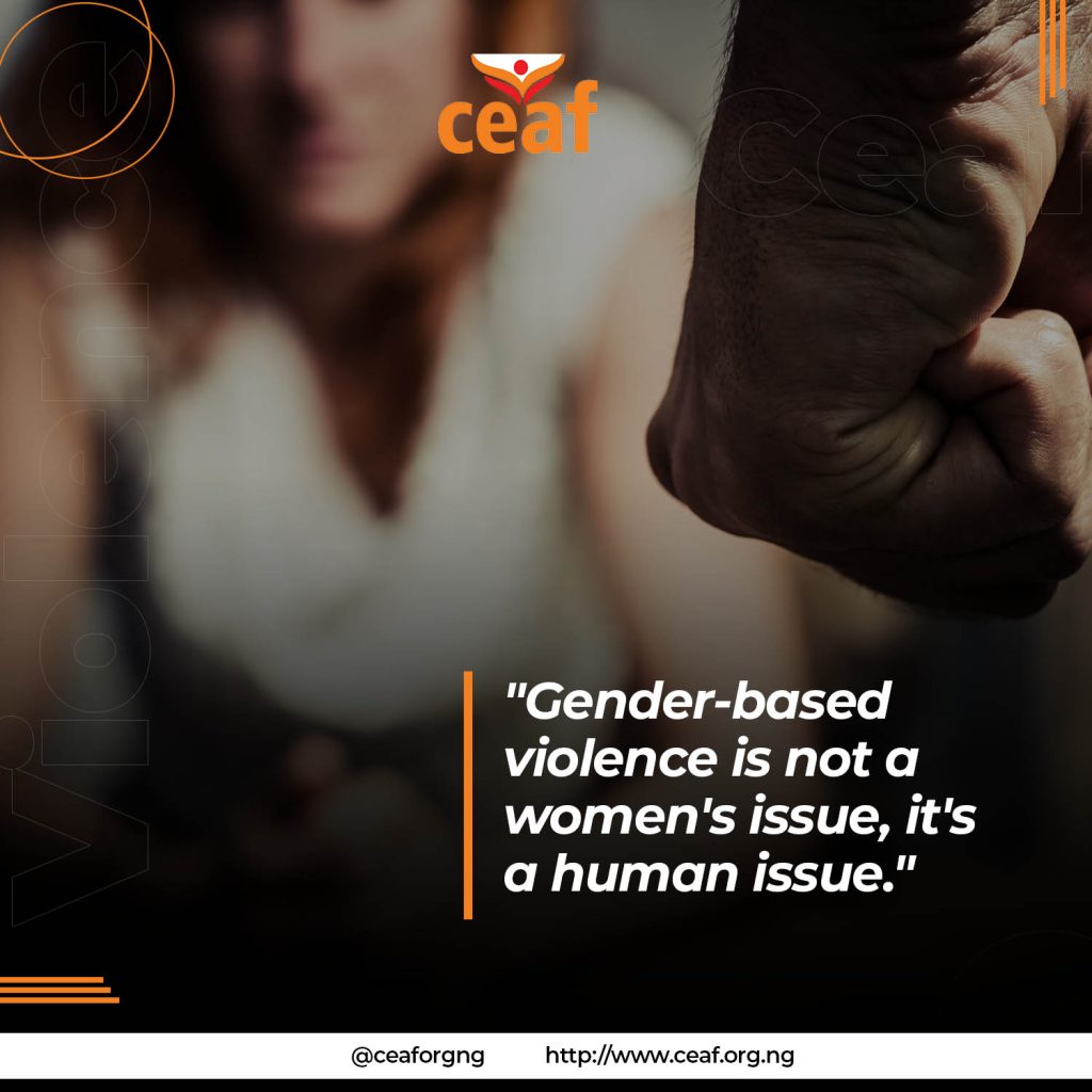 Gender Based Violence (GBV) | Comfort Empowerment and Advocacy Foundation
