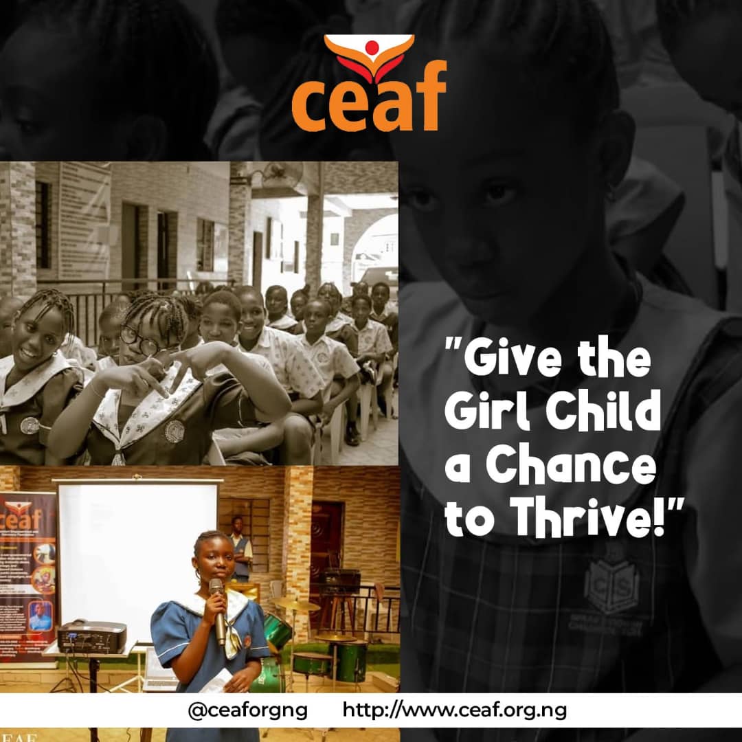 On Day 5 of #16DaysOfActivism: Protecting the Girl Child in Nigeria; “Give the Girl Child a Chance to Thrive!”