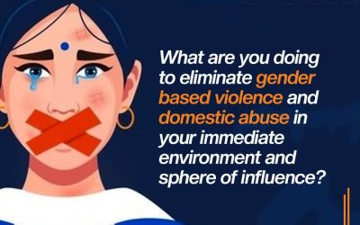 Eliminate Gender-Based Violence and Domestic Violence in Our Immediate Environment