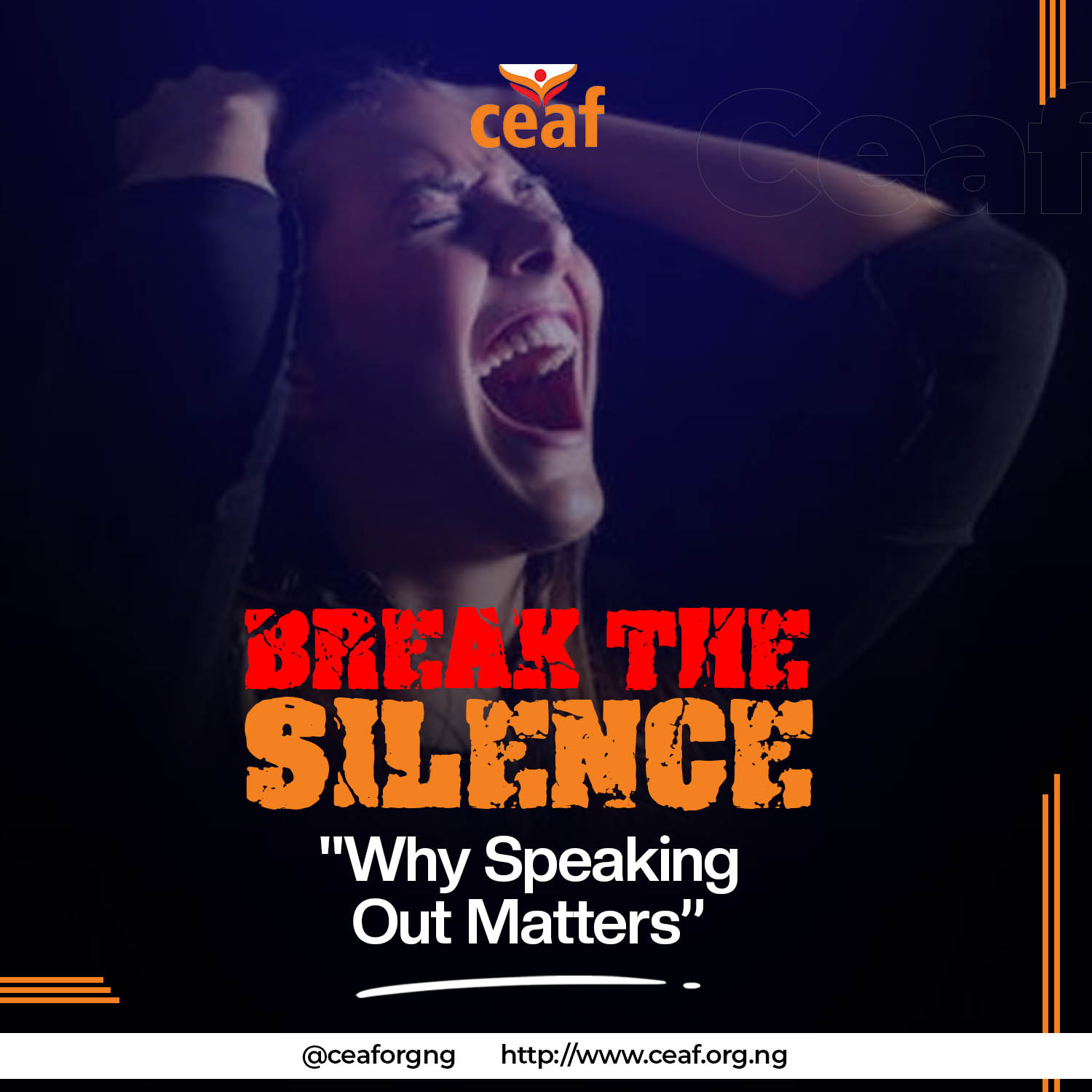 BreakTheSilence: “Why Speaking Out Matters”