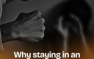 Why staying in an abusive home for the kids?